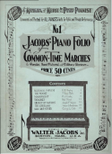 Jacob's Piano Folio Common-Time Marches No. 1, (EXTRACTED)