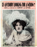 Is Anybody Looking For A Widow?, Harry Gifford, 1908