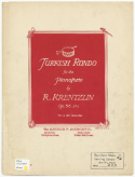 Turkish Rondo, R. Krentzlini, 1910
