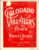 Colorado Volunteers, Oswald H. Richter, 1898