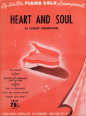 Heart And Soul version 2, Hoagy Carmichael; Cy Walter, 1938
