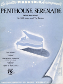 Penthouse Serenade, Will Jason; Val Burton; Cy Walter, 1931
