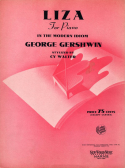 Liza, George Gershwin; Cy Walter, 1944