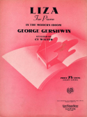Liza version 3, George Gershwin; Cy Walter, 1944