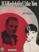 If I Had A Girl Like You, Louis W. McDermott, 1930