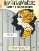 I Love The Girl Who Kisses, Alford Haden, 1923