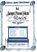 Jacob's Piano Folio Of Rags No. 1, (EXTRACTED)