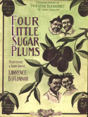 Four Little Sugar Plums, Lawrence B. O'Connor, 1908