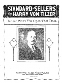 Hannah, Won't You Open That Door, Harry Von Tilzer, 1904