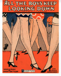 All The Boys Keep Looking Down, Harry Von Tilzer, 1926