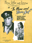 How Little We Know, Hoagy Carmichael, 1944