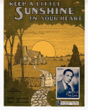 Keep A Little Sunshine In Your Heart version 1, Harry Von Tilzer, 1926