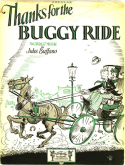 Thanks For The Buggy Ride, Jules Buffano, 1925