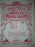 Jack Mills Novelty Piano Solos Folio 3