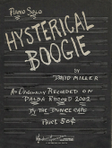 Hysterical Boogie, David Miller, 1949