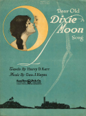 Dear Old Dixie Moon, Geo J. Hayes, 1920