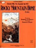 Rocky Mountain Home, Harold Dixon, 1922