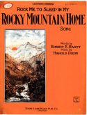 Rocky Mountain Home, Harold Bailey Dixon, 1922