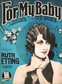 For My Baby, Ted Snyder, 1927