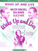 Wake Up And Live, Mack Gordon; Harry Revel, 1937