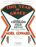 Caballero, Noel Coward, 1928