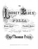 The Lindsey Blues Polka, Thomas Baker, 1859