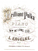Brilliant Polka, L. Engelke, 1862