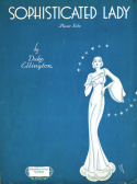 Sophisticated Lady version 2, Duke Ellington; James Matte, 1933