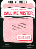 Call Me Mister, Harold J. Rome, 1946