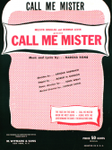 Call Me Mister, Harold J. Rome, 1946