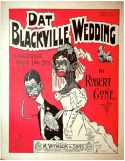 Dat Blackville Wedding, Robert Cone, 1898