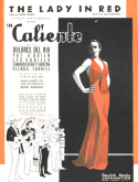 The Lady In Red version 1, Allie Wrubel, 1935