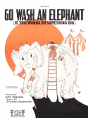 Go Wash An Elephant, J. Russel Robinson, 1927