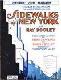 Headin' For Harlem, Eddie Dowling; James Frederick Hanley, 1927