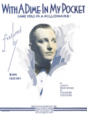 With A Dime In My Pocket, James Brockman; Leonard Stevens, 1932