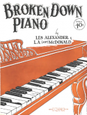 Broken Down Piano, Les Alexander, 1945
