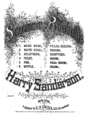 Heliotrope Schottisch, Harry Sanderson, 1856