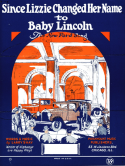 Since Lizzie Changed Her Name To Baby Lincoln, Larry Shay, 1927