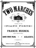 The Alamo March, Francis Meunch, 1879