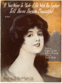 If You Want To Make A Hit With The Ladies, Harry Ruby, 1919