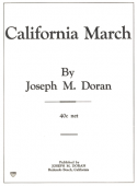 Calfornia March, Joseph M. Doran, 1924