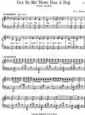 Got No Mo' Home Dan A Dog, W. C. Handy, 1926