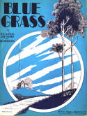 Blue Grass, Bud G. De Sylva; Lew Brown; Ray Henderson, 1928