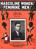 Masculine Women! Feminine Men!, James V. Monaco, 1925