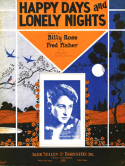 Happy Days And Lonely Nights, Fred Fisher, 1928