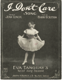I Don't Care, Harry O. Sutton, 1905