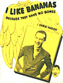 I Like Bananas, Chris Yacich, 1936
