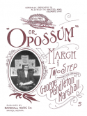 Didelphis Or Oposum, George Pendleton Marshall, 1904