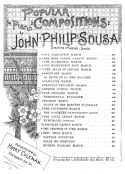 The Gladiator March version 3, John Philip Sousa, 1894