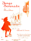 Tango Serenade, Edward G. Simon, 1924